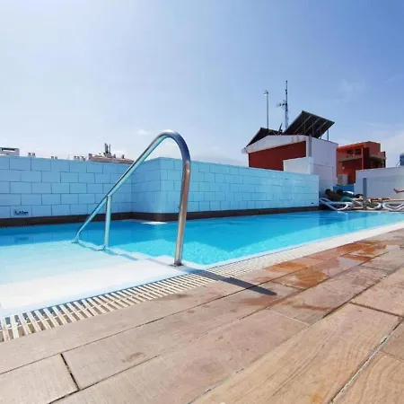 Estudio Pp Sin Balcon, Con Wifi Gratis, Centrico, Piscina En Puerto De La Cruz *